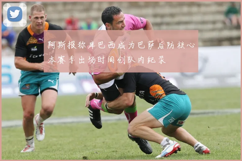 阿斯报称库巴西成为巴萨后防核心本赛季出场时间创队内纪录